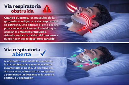 Protector Bucal Anti-Bruxismo y Anti-Ronquidos